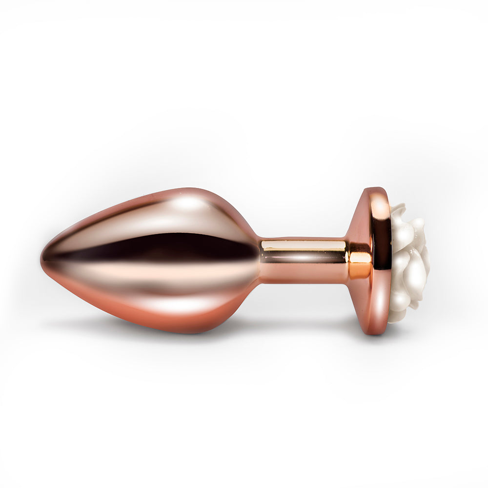 Ns Novelties Rear Assets Rose Gold Anal Plug - Med - Rainbow