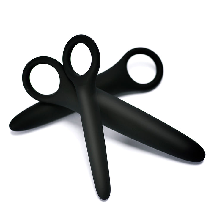 Calexotics Boundless Dilator Trio Silicone Probe Set - Black