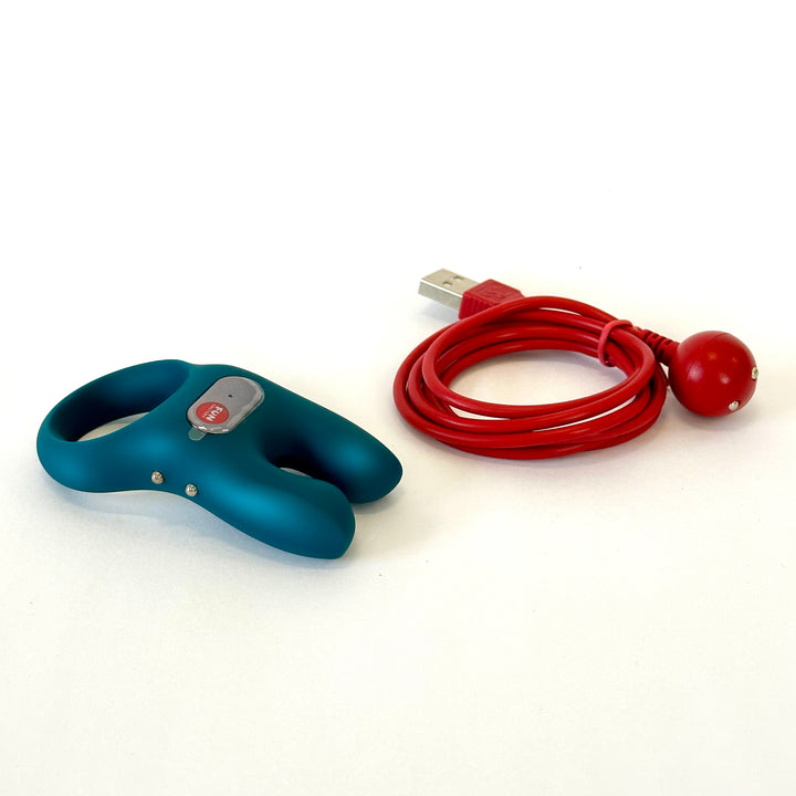 Nos Silicone Vibrating Couples Cock Ring