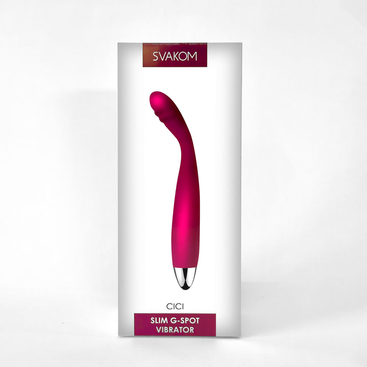 Svakom Cici Silicone Clitoral Stimulator - VioletSilver