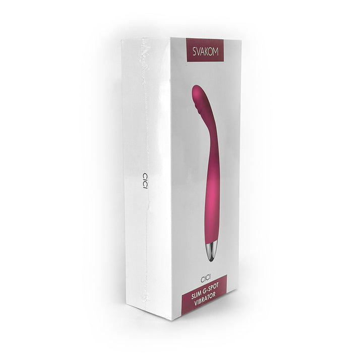 Svakom Cici Silicone Clitoral Stimulator - VioletSilver