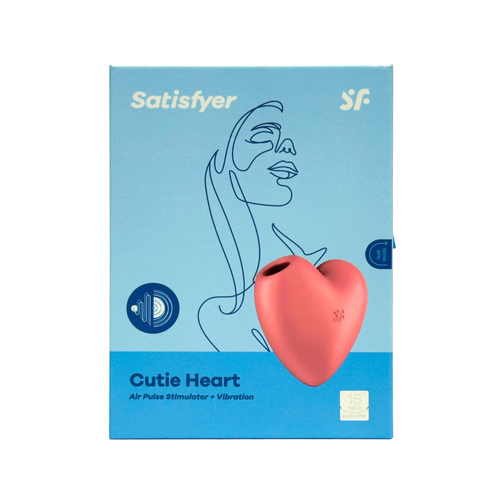 Satisfyer Cutie Heart Air Stimulator + Vibration