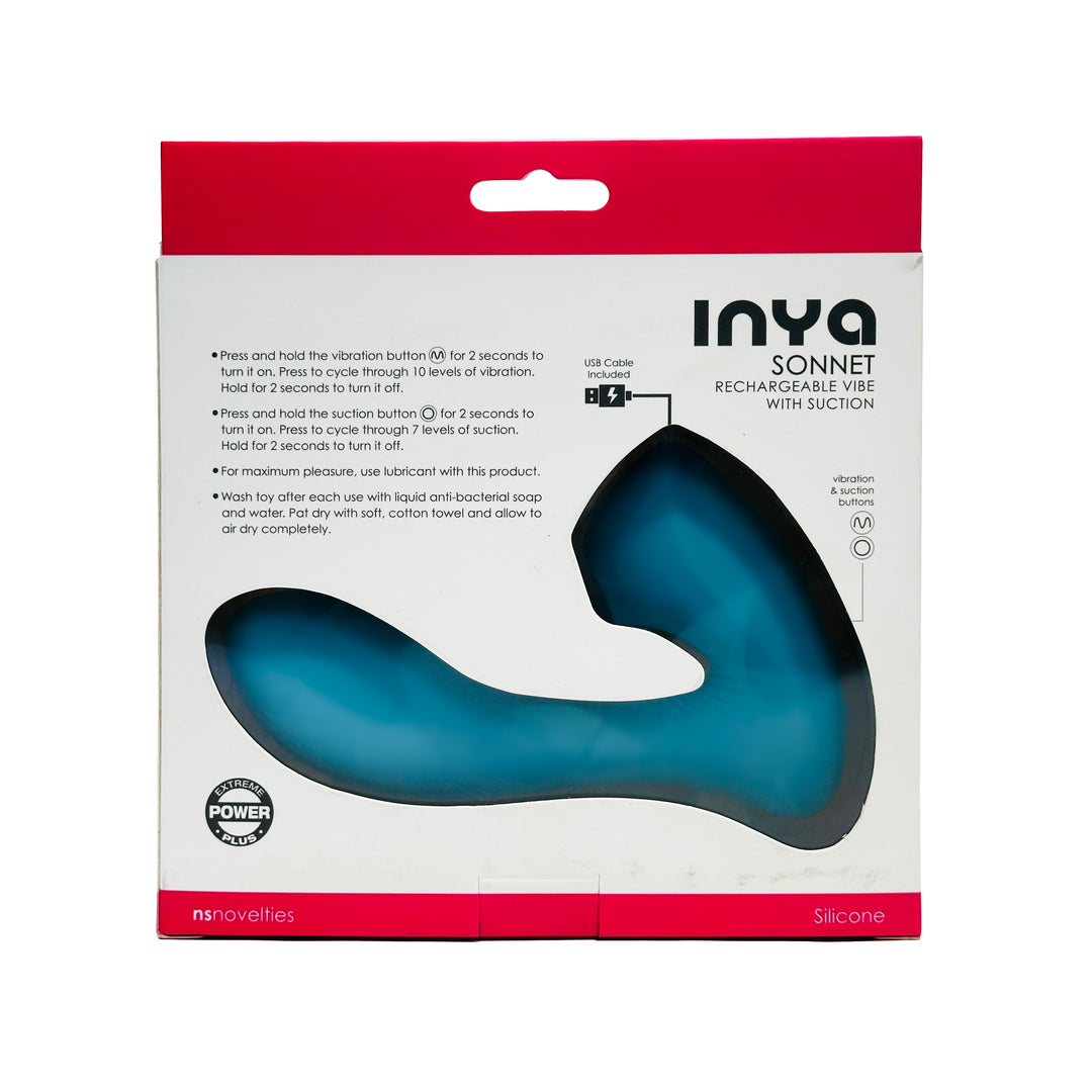 Inya- Rechargeable Vibe Witch Suction Sonnet